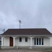 木の温かみを感じる平屋外観｜岩手県で高断熱高気密注文住宅を考えるなら大共ホームの画像