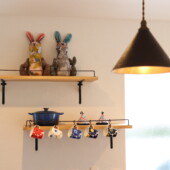 奥様のコレクションをたっぷり飾れる棚｜岩手県で高断熱新築一戸建てを考えるなら大共ホームの画像