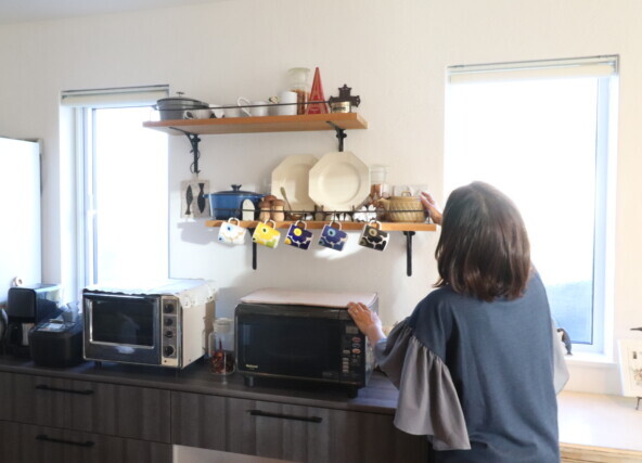 奥様お気に入りのスペース｜岩手県で高断熱新築一戸建てを考えるなら大共ホームの画像