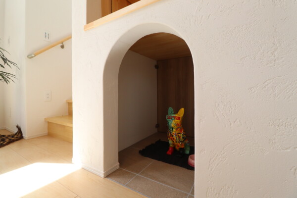 わんちゃんのスペース｜Ua値0.23の高断熱高気密注文住宅大共ホームの画像