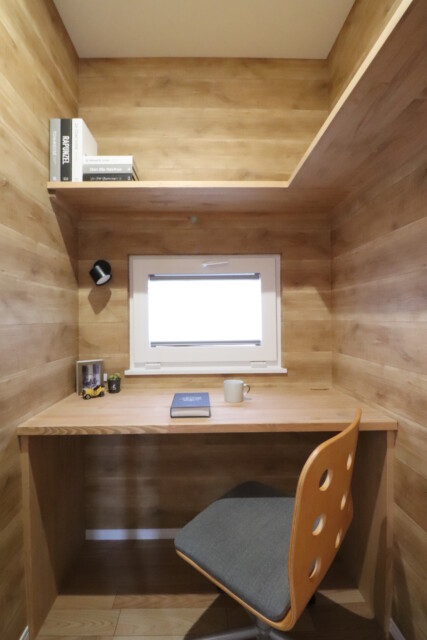 こもり感のある書斎部屋｜盛岡市で平屋の注文住宅を建てるなら大共ホームの画像