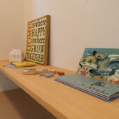 カウンターは勉強スペースに最適｜盛岡市で高断熱高気密住宅を建てるなら大共ホームの画像