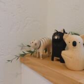 かわいい動物のディスプレイ｜盛岡市で高断熱高気密住宅を建てるなら大共ホームの画像