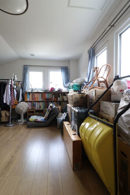 2階は物置きスペースとして使用｜盛岡市で高断熱高気密新築一戸建てを考えるなら大共ホームの画像