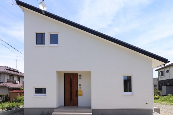 片流れの40坪の家｜盛岡市で高断熱高気密新築一戸建てを考えるなら大共ホームの画像