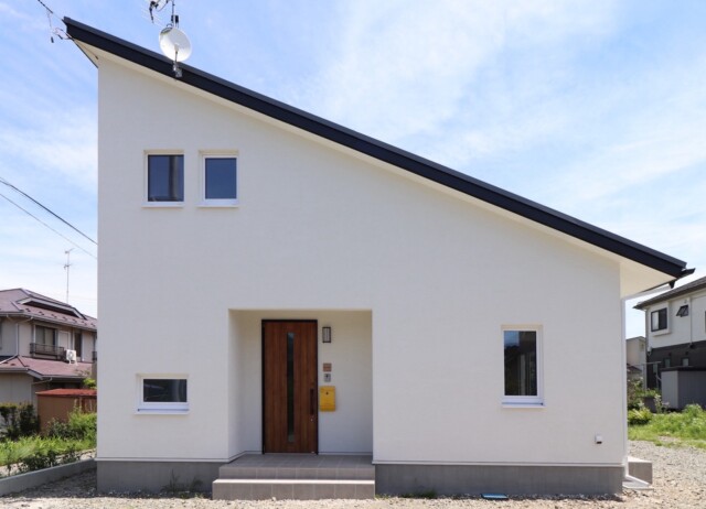 片流れの40坪の家｜盛岡市で高断熱高気密新築一戸建てを考えるなら大共ホームの画像