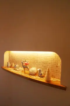 オンリーワンキッチンのある家　ニッチの画像