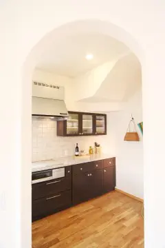 オンリーワンキッチンのある家　キッチンの画像