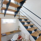 Little Green House ～PX-1シリーズ～　階段と階段下小部屋の画像