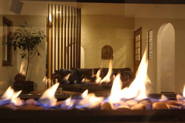 ～温もりに還る家～　暖炉の画像