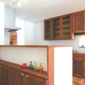 ― 2世帯で暮らす家in雫石―　キッチンの画像