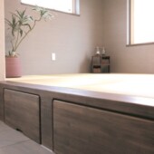 Simple Light Modern　小上がり｜岩手県で高断熱高気密新築一戸建てを考えるなら大共ホームの画像