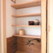 ～3世代で暮らすwoodナチュラルの家～　造作収納の画像